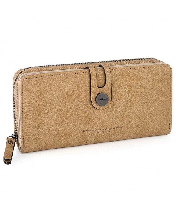 UTO Womens Leather Wallet Capacity