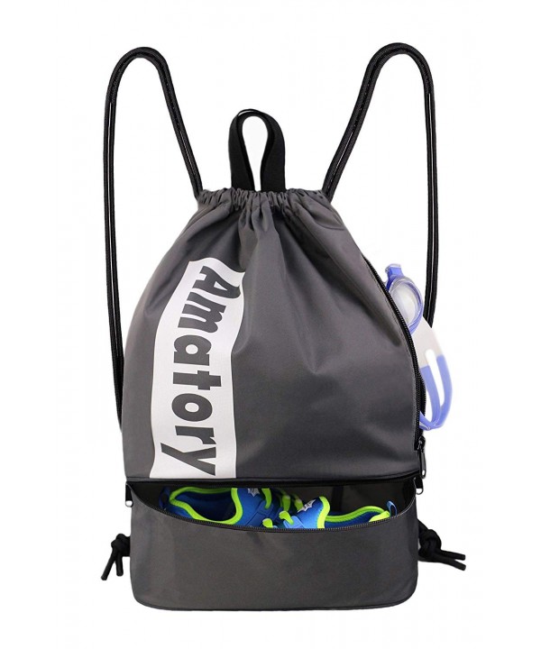 Drawstring Backpack Waterproof Gymsack Sackpack