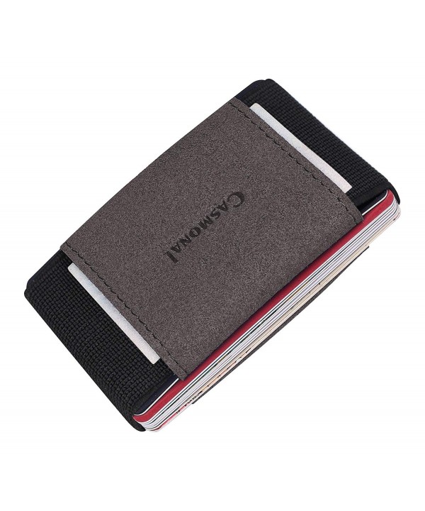 Casmonal Minimalist Wallet Elastic Holders