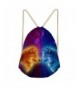 Drawstring Backpack Rucksack Shoulder Colorful