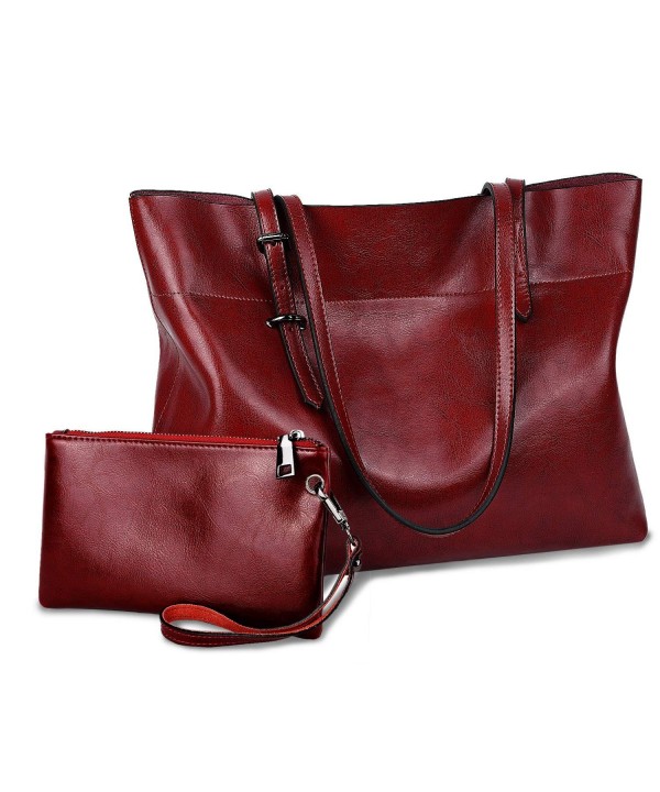 YALUXE Womens Leather Shoulder Upgraded