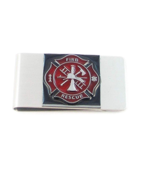 Large Fire Fighter Money Clip