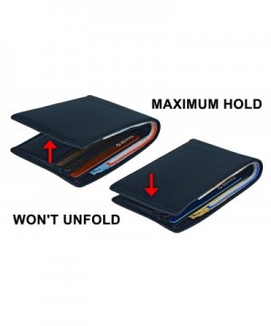 Slim Bifold RFID Bloking Wallet For Men Genuine Leather Packed In ...