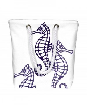 Peach Couture Nautical Seahorse Handbags