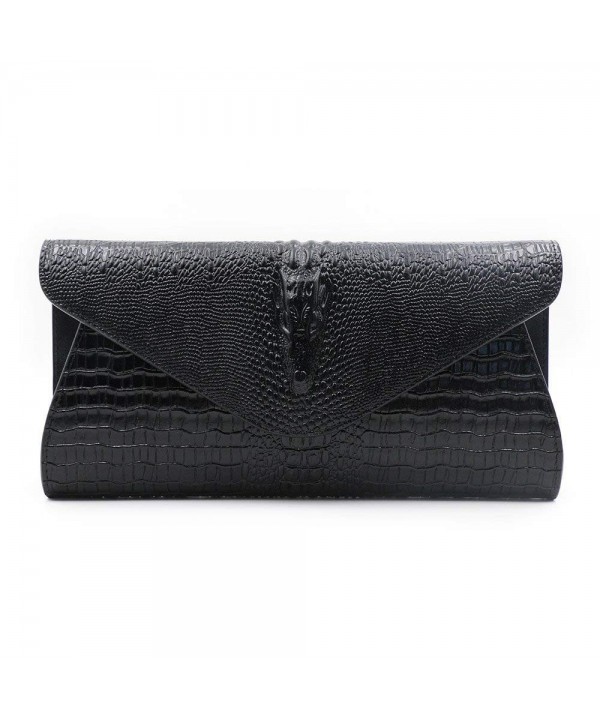 GeniuR Handbags Crocodile Clutches Shoulder