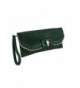 Vinyl Womens Clutch Handbags Sleek