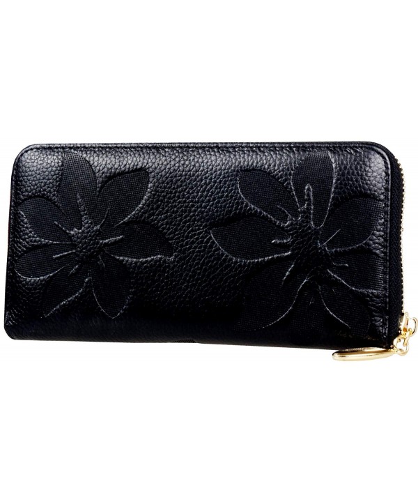 Womens Organizer Wallet Zippered Arround