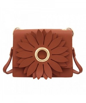 Naimo Elegant Flower Design Shoulder