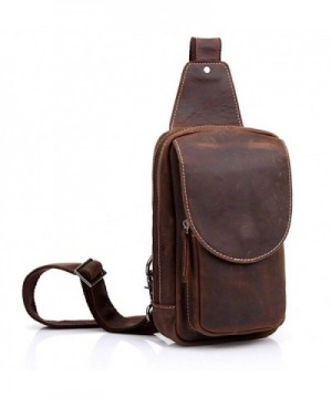 Everdoss Genuine Leather CrossBody Backpack