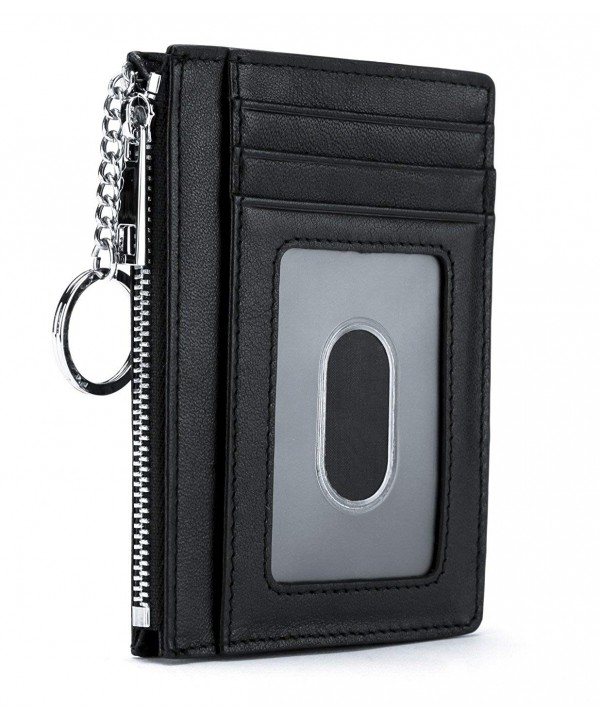 Genuine Leather Credit Holder Blocking