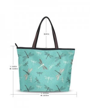 Handle Shoulder Dragonfly Ladies Handbag