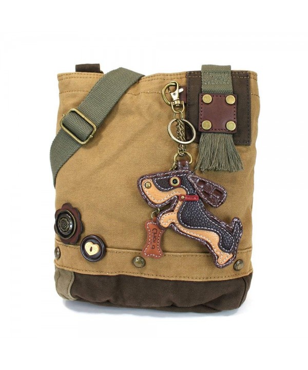 Chala Crossbody Weiner Dachshund Multi color