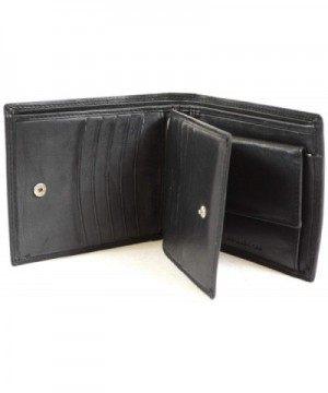 London Leather Wallet Multiple Pockets