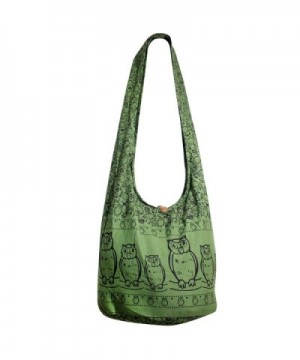 Hippie Crossbody Shoulder Messenger Green