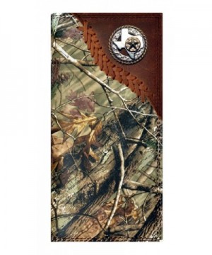 Custom Badger Texas Checkbook Realtree