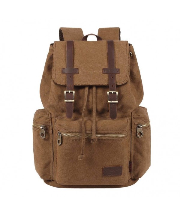 KAUKKO Vintage Leather Rucksack Backpack