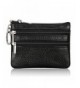 Leather Wallet Clutch Double Zipper