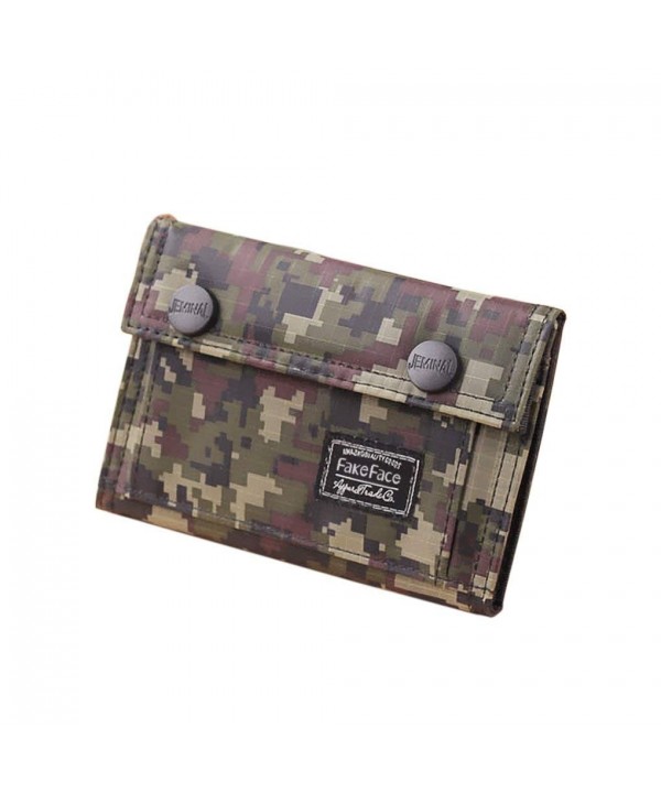 Digital Camouflage Wallet Casual Trifold