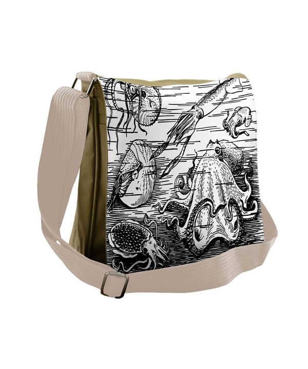 Lunarable Octopus Messenger Wildlife Cross body