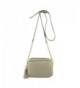 Simple Shoulder Crossbody Tassel Zipper