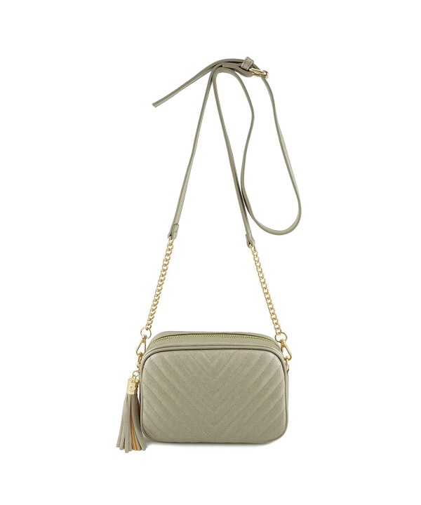 Simple Shoulder Crossbody Tassel Zipper