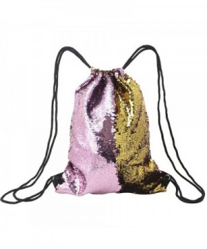 Gazigo Reversible Drawstring Gold Pink