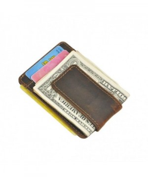 Boshiho Leather Window Pocket Wallet