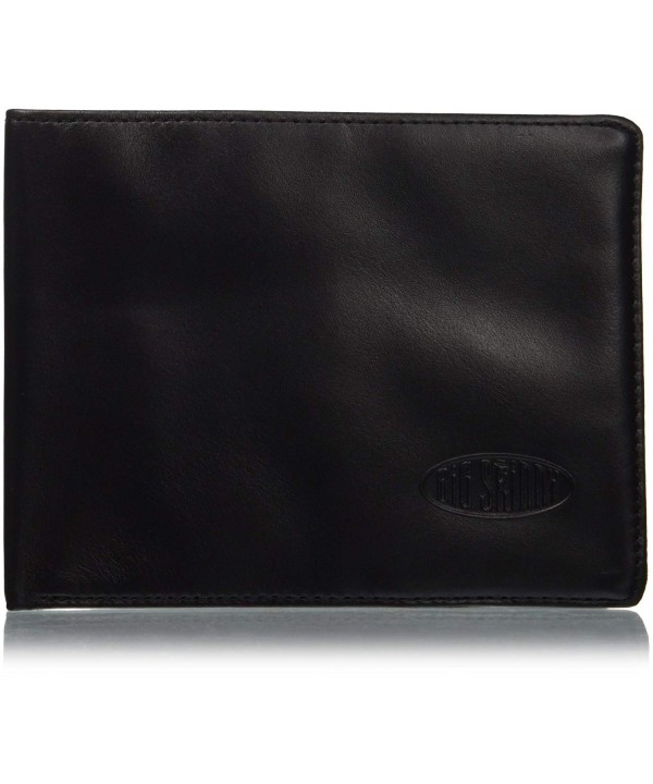 Big Skinny Blocking Leather Bi Fold