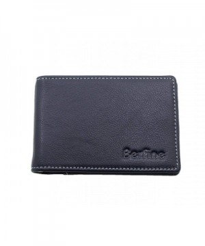 Leather Bifold Pocket Blocking Wallet