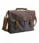 Tiding Leather Messenger Briefcase Shoulder