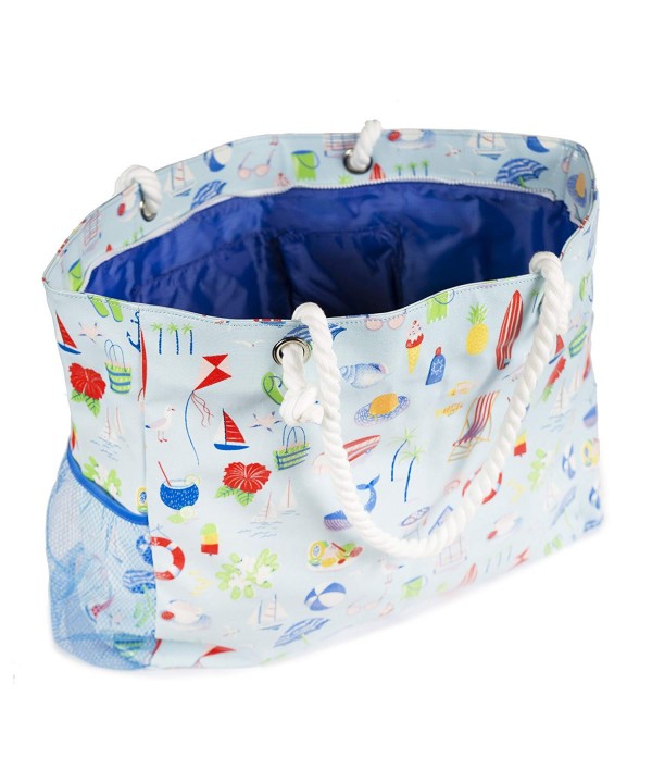 canvas large beach bag