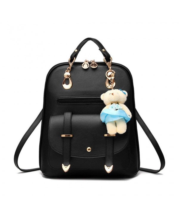 Hynbase Fashion Leather Backpack Shoulder