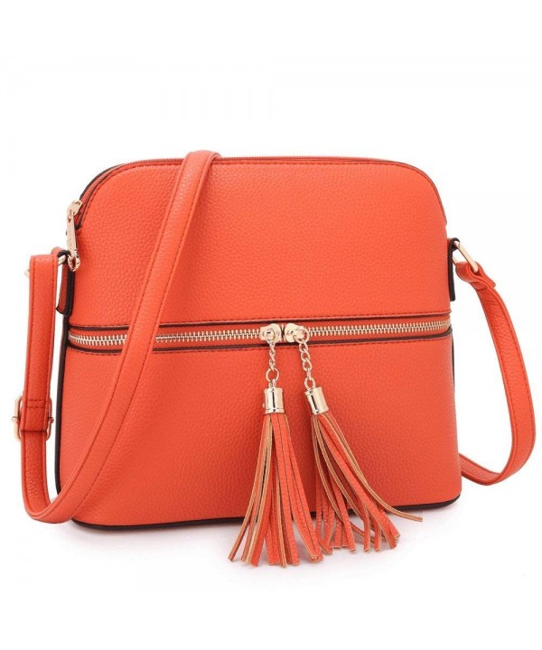 collection Designer Women Womens Crossbody Z 7660 Orange