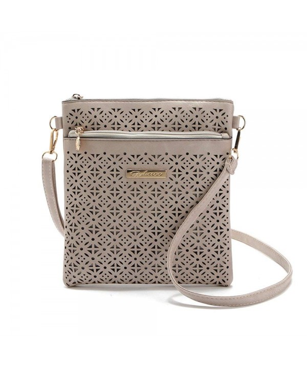 Hollow Handbags Leather Shoulder Messenger