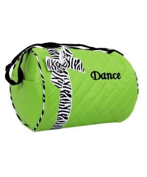 Dance bag Quilted Zebra Duffle