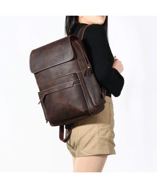 Lifewit Leather Backpack Stylish Fashion