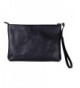 ANCICRAFT Leather Clutch Handbag Briefcase