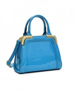 Dasein Leather Handbags Structured Shoulder