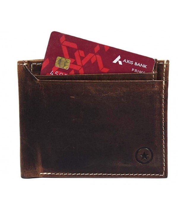 RFID Blocking Genuine Leather Wallet
