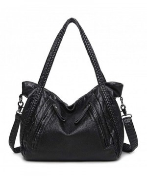 Leather Handbag Shoulder Capacity Slouchy