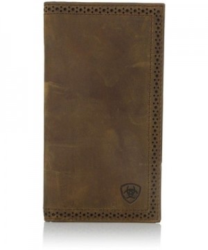 Ariat Shield Perforated Wallet Distressed