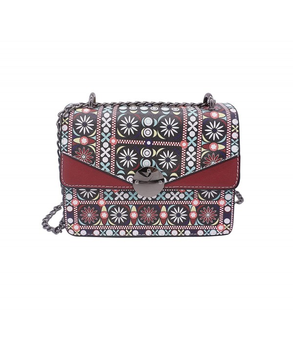 Floral Chain Cross body Shoulder floral