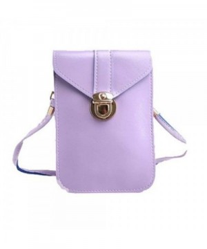 Handbags Crossbody Shoulder Cellphone purple blue