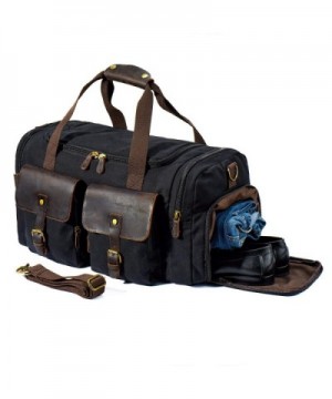 Travel Duffle Leather Weekend Overnight