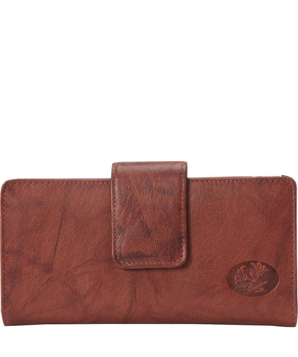 Buxton Heiress Metropolitan Wallet Mahogany