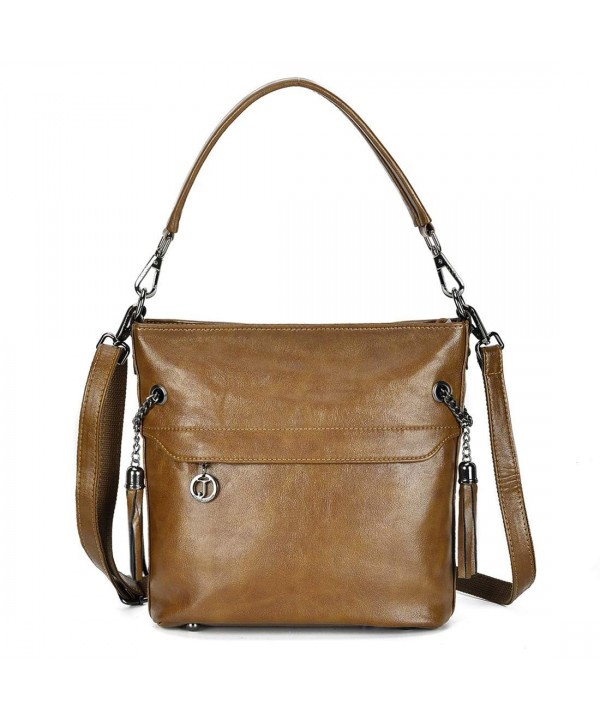 Artrwell Crossbody Shoulder Leather Handbag