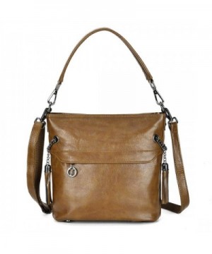 Artrwell Crossbody Shoulder Leather Handbag