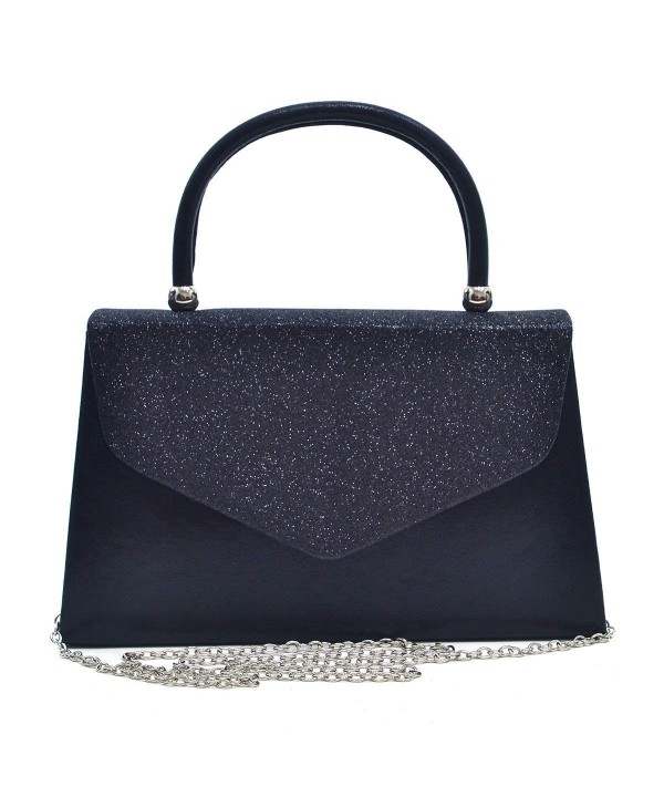 Dasein Clutches Cocktail Handbags Glittering