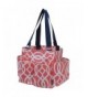 Geometric Coral NGIL Zippered Organizer