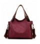 KISS GOLD Handbag Shoulder Burgundy